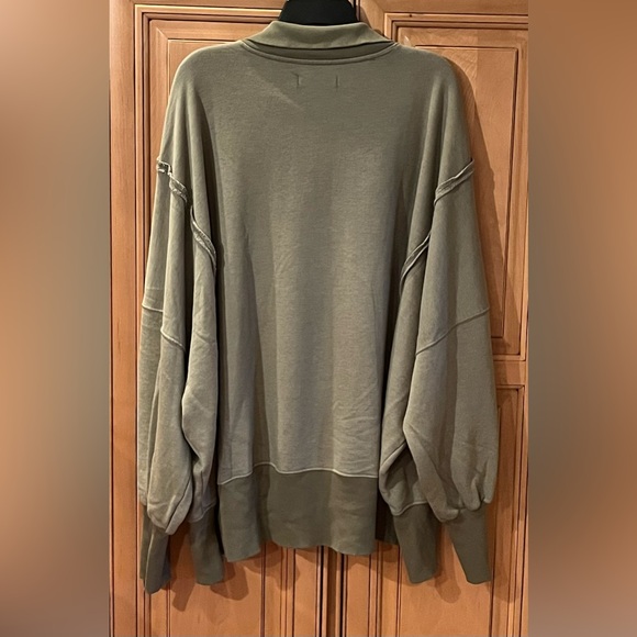 NWT Free People Camden Henley Sweatshirt - Picture 11 of 15